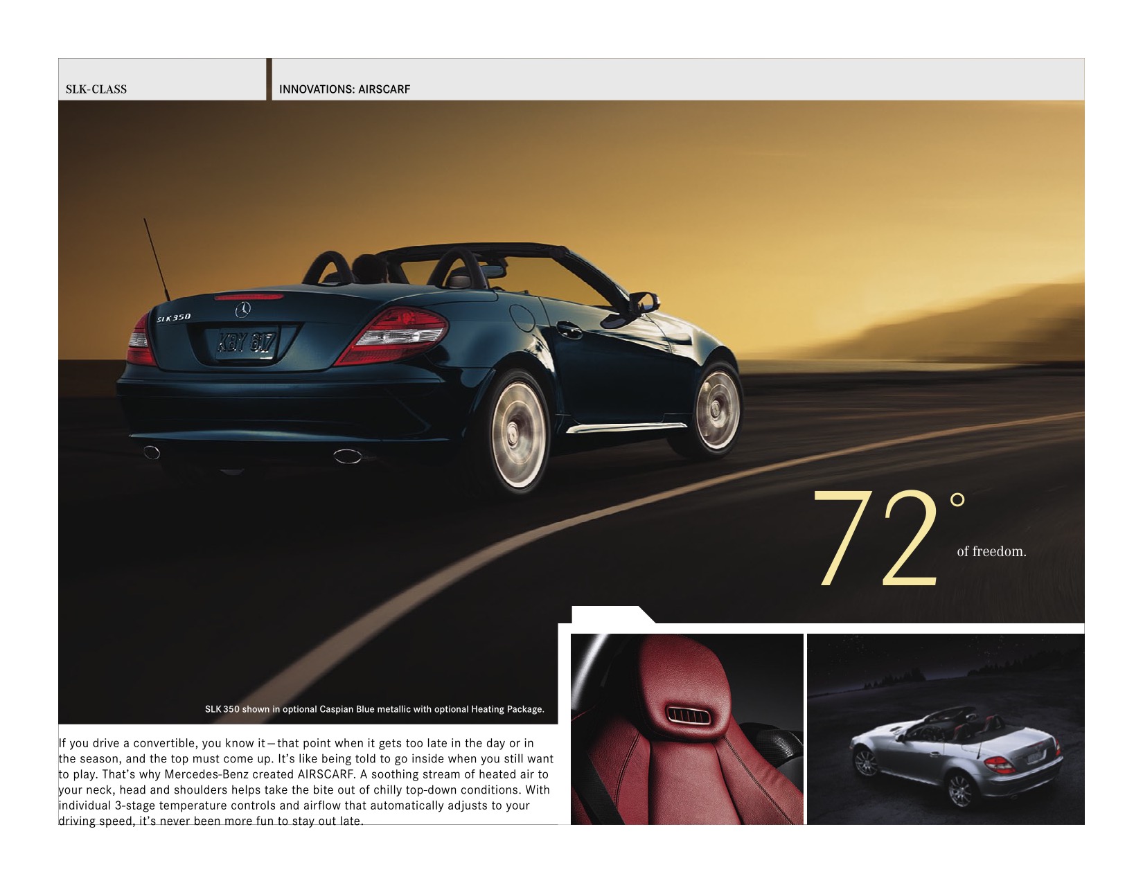 2005 Mercedes-Benz SLK Brochure Page 9